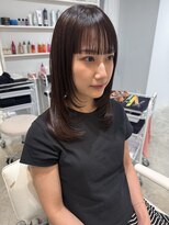 メリル(Melil)&nbsp;顔周りレイヤー/パープルグレージュ