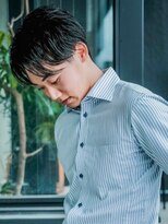 ダグラスヘアー スリーエンズ 岐阜 各務原(Douglas hair Three Ends) 【センターパート】ビジネスライクセンターパート