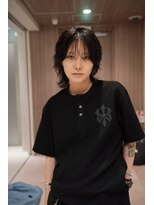 ウーズ ハラジュク(Ooze.HARAJUKU)&nbsp;ハッシュカットグレージュデザインカラーツートーンカラー原宿