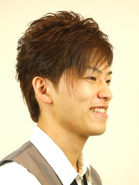 イエローズ ヘアーカットスタジオ(YELLOWS hair cut studio) アシンメトリーツーブロック
