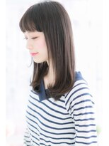ミック ヘアアンドビューティー 大山店(miq  Hair&Beauty)&nbsp;オン眉★ガーリーストレート