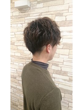 イートンクラフト ツーブロックパーマ