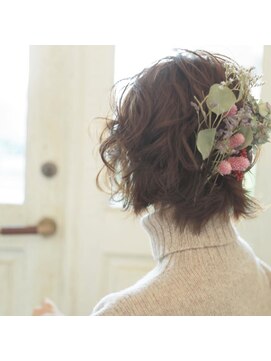 ヘアー ソムリエサロン ベルラ(Hair sommelier salon Bella) ～Ｂｅｌｌａ～大人可愛いヘアアレンジ