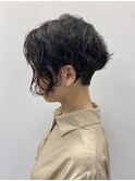 20代30代★スタイリング簡単♪無造作カール×フェミニンショート