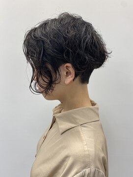 ユキオ オブ ヘアー(YUKIO of Hair) 20代30代★スタイリング簡単♪無造作カール×フェミニンショート