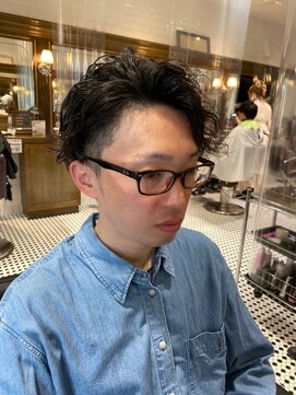 ブリランチン アイチダイガクマエ(Brilliantine Aichidaigakumae) 年代問わず人気♪三浦翔平風パーマ☆