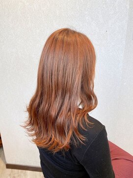 バルス(BLS) あったかオレンジブラウン【髪質改善/デザインカラー】