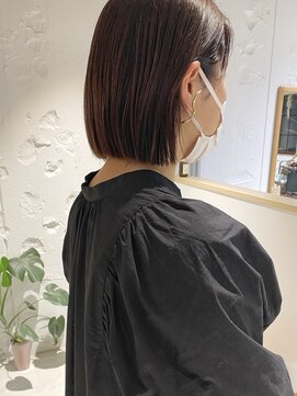 コフィー バイ メルト 吉祥寺(cofy by melt) 【三ツ井純】大人可愛い切りっぱなしボブスタイリング簡単耳かけ