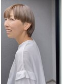 個性派ショートミディアムサイドツーブロック似合わせカット
