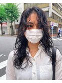 外国人風ニュアンススパイラルパーマ
