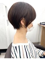 美容室 フラワー 平井店(flower)&nbsp;前髪あり＊大人の爽やかイメチェンショートボブ[平井/平井駅]