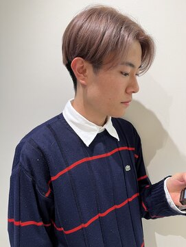 アローム(alom) 色落ちも綺麗な1ブリーチピンクベージュ