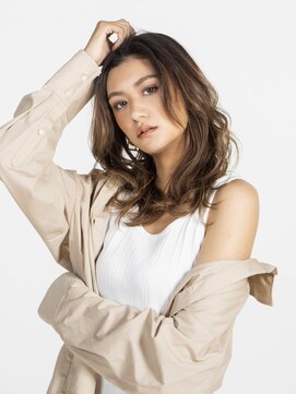 サニー 渋谷(SUNNY) バレイヤージュ、ハイライト、ショコラアッシュ、グレージュ