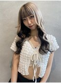 逆インナー /エクステ/カラー