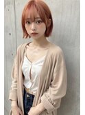 韓国風くびれミディ×オレンジカラー