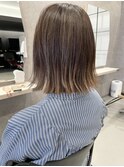 《FRAEM porto》切りっぱなしボブ×裾カラー