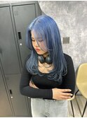 サファイアブルー×レイヤースタイル