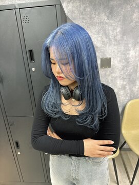 イコ(.ico) サファイアブルー×レイヤースタイル