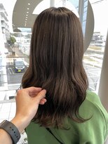 カノエ 宇部小串店(canoe)&nbsp;カーキーブラウン/髪質改善縮毛矯正/髪質改善/韓国風/韓国ヘア