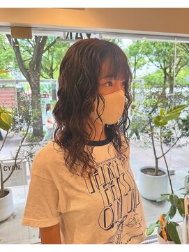 シアン 矢場町店(CYAN.) 初めてのパーマでも挑戦しやすい!!大きめウェーブ