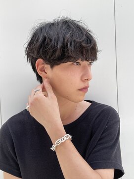 ロンド ローガン 名駅(Lond LOGAN) グク風マッシュシャドウパーマ