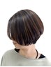 ☆ショートの方限定☆カット＋メッシュカラー♪ ￥8000