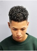 カット×パーマ×カラー[原宿/MEN'S/学割U24/メンズパーマ]