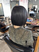 リム(RIM.)&nbsp;[切りっぱなしボブ/ダークグレー/暗髪/フェイクブラック]