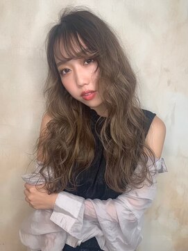 ニスル 上尾店(NISURU) 似合わせカット/大人ガーリー/ダークアッシュ/着物/上尾/上尾駅