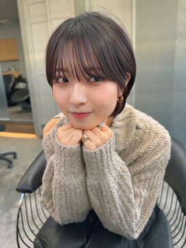 ロンドブルーム 天神大名店(Lond Bloom) 大人可愛いショートボブ/メルティカラー/似合わせカット/福岡