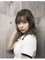 ピリオド 赤坂(Period.)&nbsp;グレージュゆる巻ヘアー