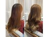 【艶髪】カット+ブリーチあり透明感カラー（イルミナカラー）+トリートメント