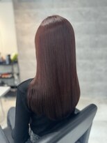 ルイス(L'wis)&nbsp;ピンクブラウン、ブリーチなしカラー、20代、30代