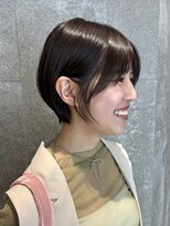 ピークアブー 原宿ハラカド(PEEK-A-BOO) 丸みコンパクトショートヘアカット20代30代ボブ原宿