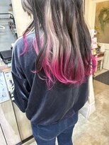 コニ(Coni) 【和田寧々】インナーカラー/裾カラー/ミルクティー