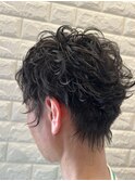 レディースショートパーマ