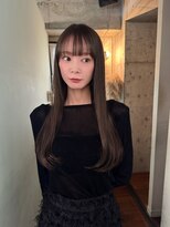 ノラジャーニー(NORA Journey)&nbsp;【諒】髪質改善ストレートヘア前髪カットロングヘアシースルー