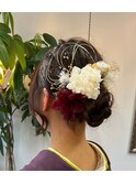 成人式ヘアセット