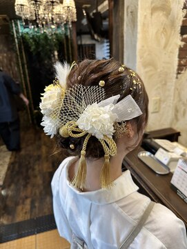 ヘアー クリエイト カルバリ(HAIR CREATE Calbari) 前撮り/成人式/シニヨン