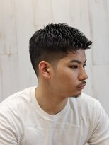 ヘアーアンドグルーミング ヨシザワインク(HAIR&GROOMING YOSHIZAWA Inc.)&nbsp;メンズバーバーショートスタイル理容室顔剃り眉毛カットフェード