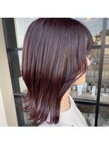 ミル(1001 mille)&nbsp;イルミナカラー/イヤリングカラー/カラー/レッドブラウン