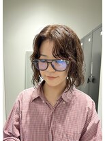 シアン 矢場町店(CYAN.)&nbsp;簡単にお洒落スタイリングウェーブボブパーマ！