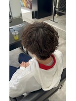 ジェントル(GENTLE)&nbsp;大きめ波巻きパーマ