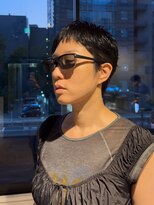 アンフェインド02(UNFEIGNED 02)&nbsp;ピクシーショート/小顔/黒髪カタログ/オリーブグレー/伏見/栄