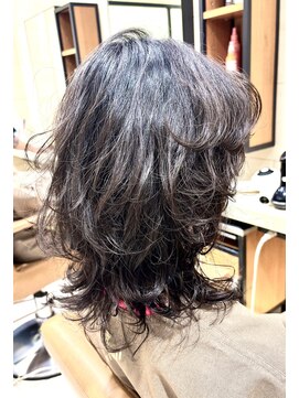 ピークアブー アヴェダ 池袋東武(PEEK-A-BOO AVEDA) 【デジタルパーマで作るミディアムヘア】