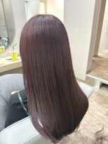 レーヴバイリコ 三軒茶屋(Reve by liko)&nbsp;ラベンダーブラウン/ブリーチ無しダブルカラー/三軒茶屋