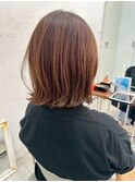 くびれボブヘーゼルブラウンボブレイヤーカット☆20代~50代