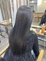 ユニル(unir)&nbsp;ダークグレージュ×髪質改善で叶う！神艶と神透明感★