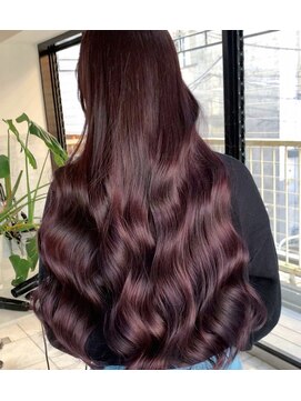 キラ 渋谷(KILLA) ツヤ髪スタイル/ミディアムレイヤー/ブルージュ/グレージュジュ