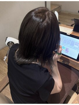 フレイムス ヘアアンドリラックス 南越谷店(Frames hair&relax) 透明感オリーブ